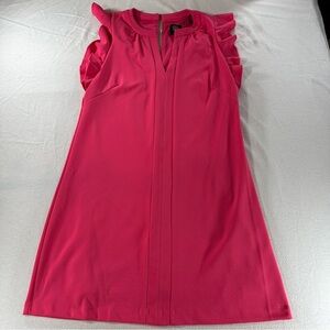 Vince Camuto Women’s Pink  Flutter Sleeve Mini Dress Sz 12